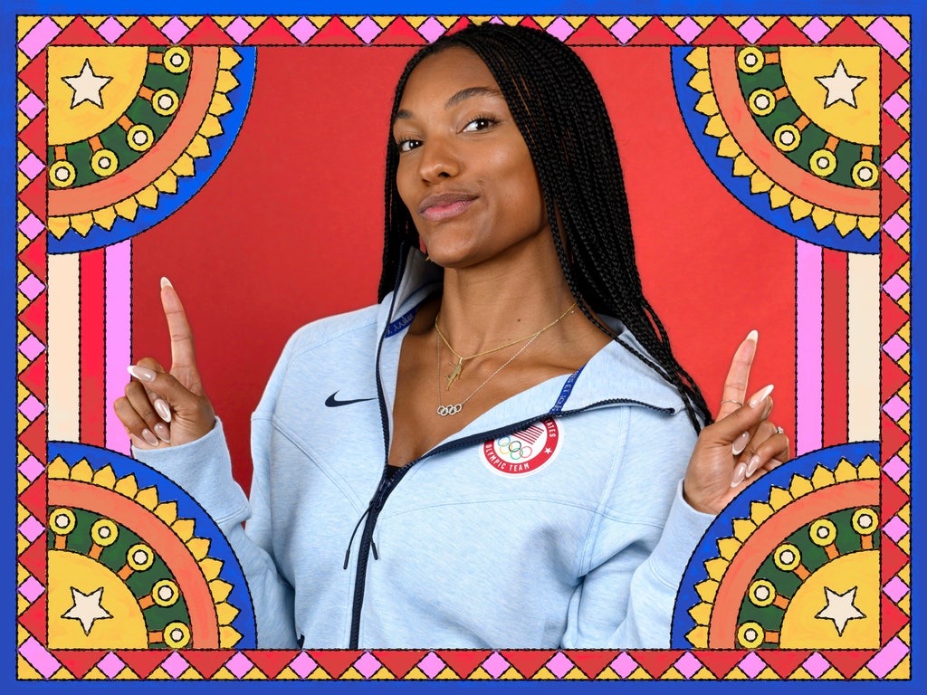 Olympian Tara Davis Woodhall Is Still Flying High&-While Embracing Her Inner Homebody