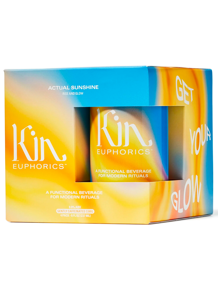 Kin Euphorics Actual Sunshine on a white background
