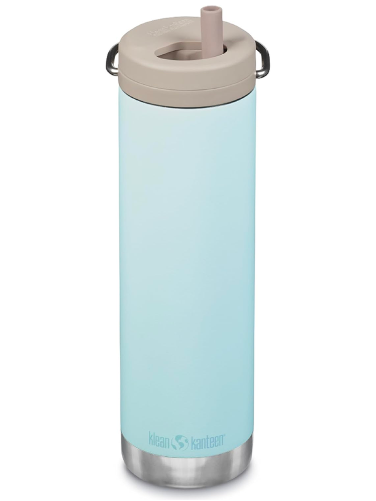 Klean Kanteen TKWide Insulated Water Bottle with Twist Cap on a white background