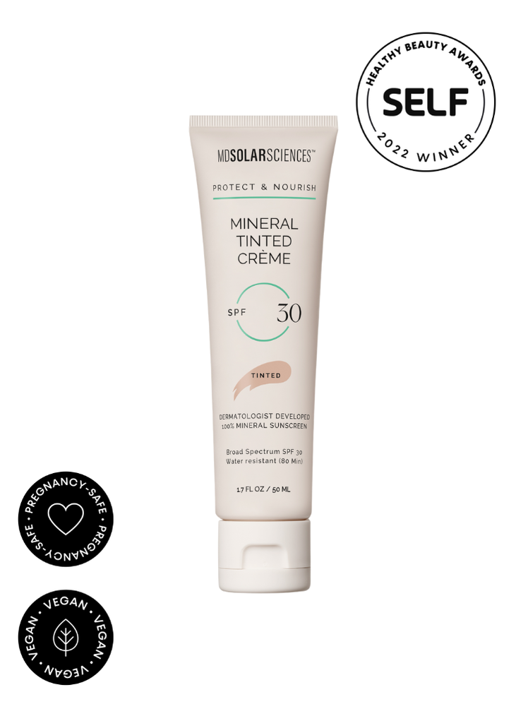 MDSolarSciences Mineral Tinted Broad Spectrum UVA-UVB Sunscreen Tinted Face Moisturizer with SPF