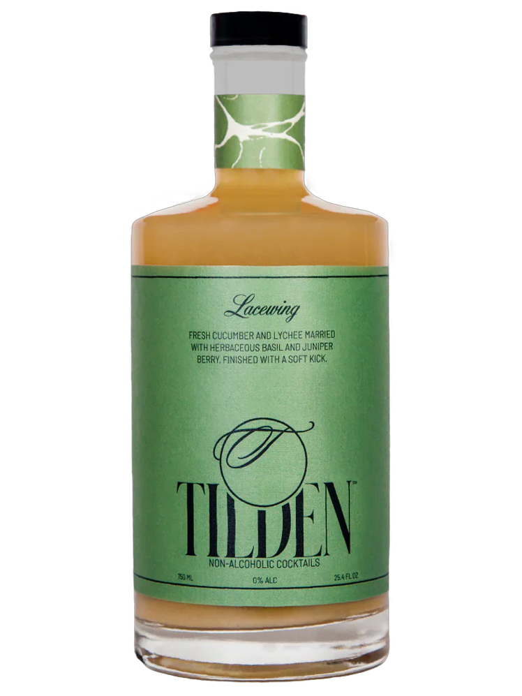 Tilden Lacewing Non-Alcoholic Cocktail on white background