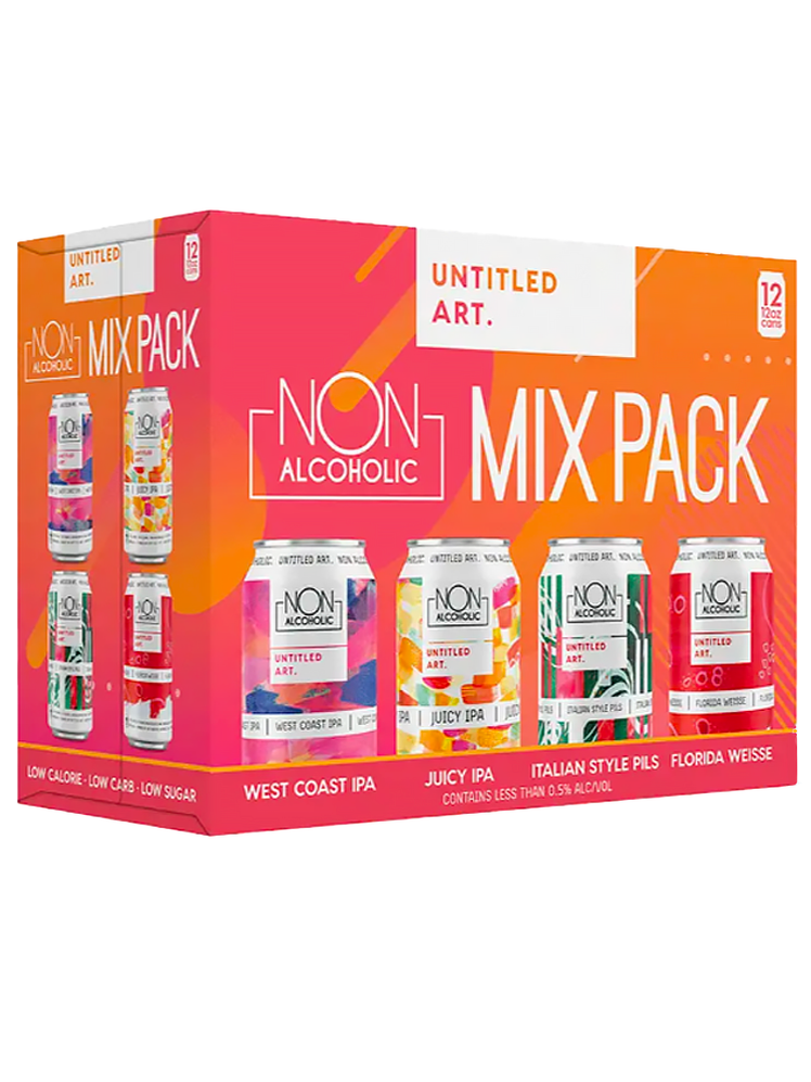 Untitled Art Nonalcoholic Variety Pack on a white background
